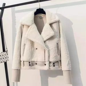 [NWOT]Suede & Faux Fur Shearling Bomber Jacket